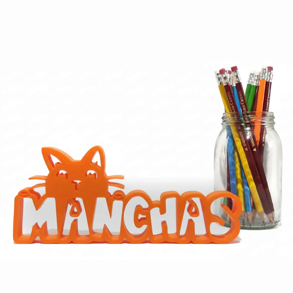 Placa 3D personalizada Amigos Pet con nombre para mascota